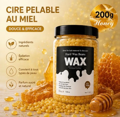 Sachets de cire épilatoire 200g Miel