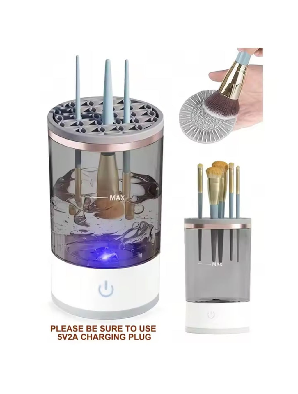 Nettoyeur à pinceau à maquillage
