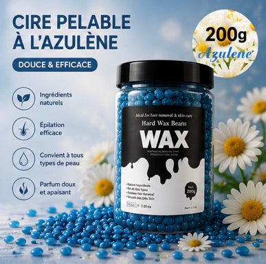 Sachets de cire épilatoire 200g Azulene